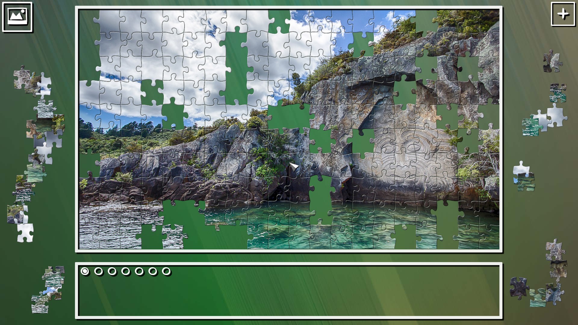 Super Jigsaw Puzzle: Generations - New Zealand screenshot 8