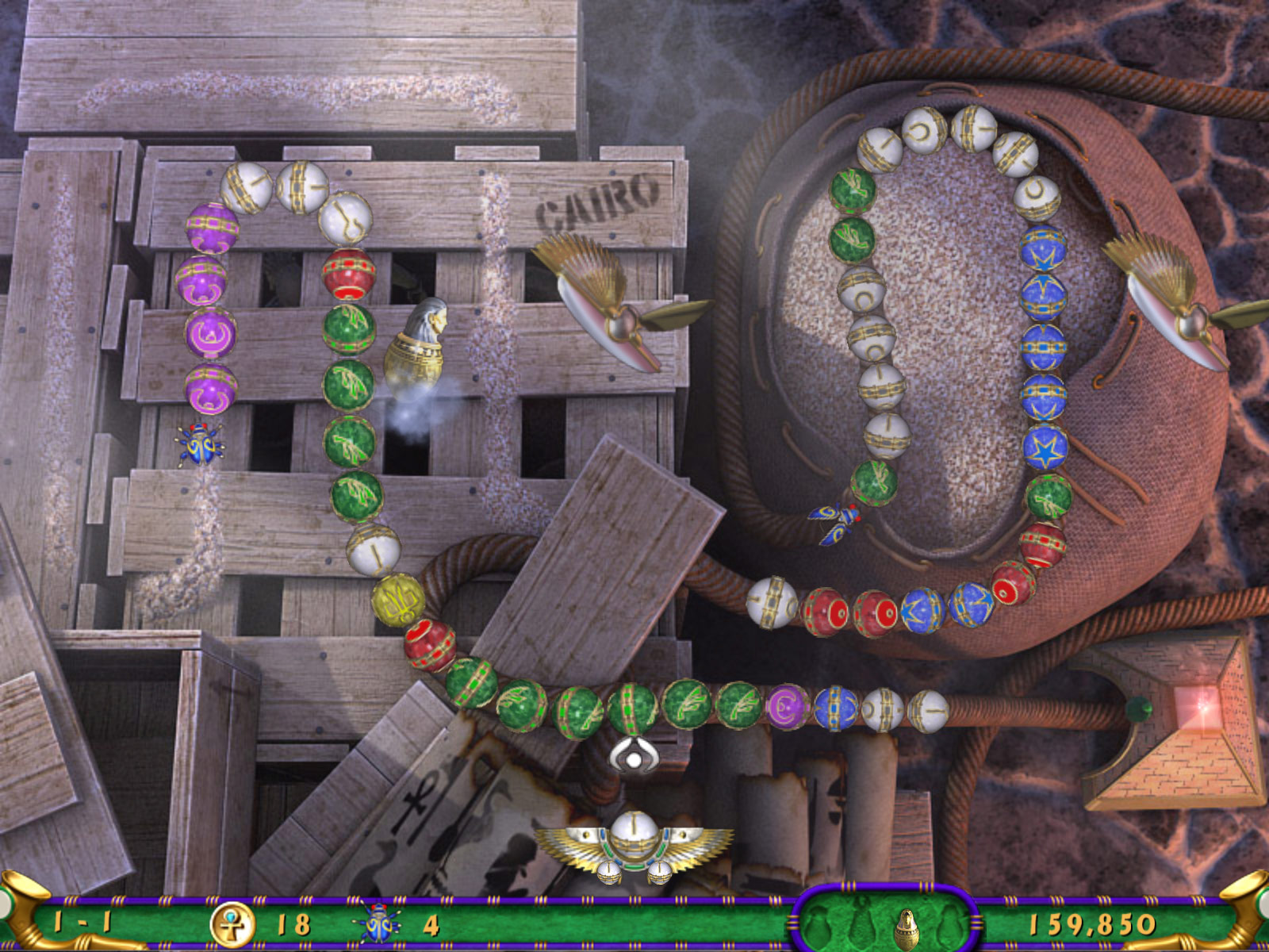 Luxor 3 screenshot 1