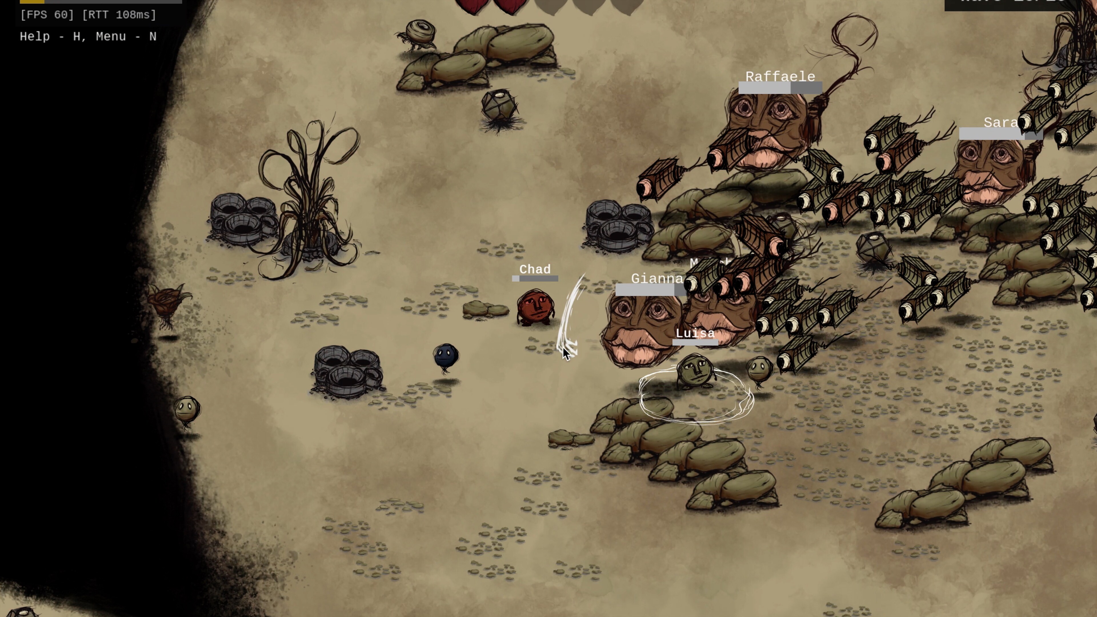 Warp Tango screenshot 1