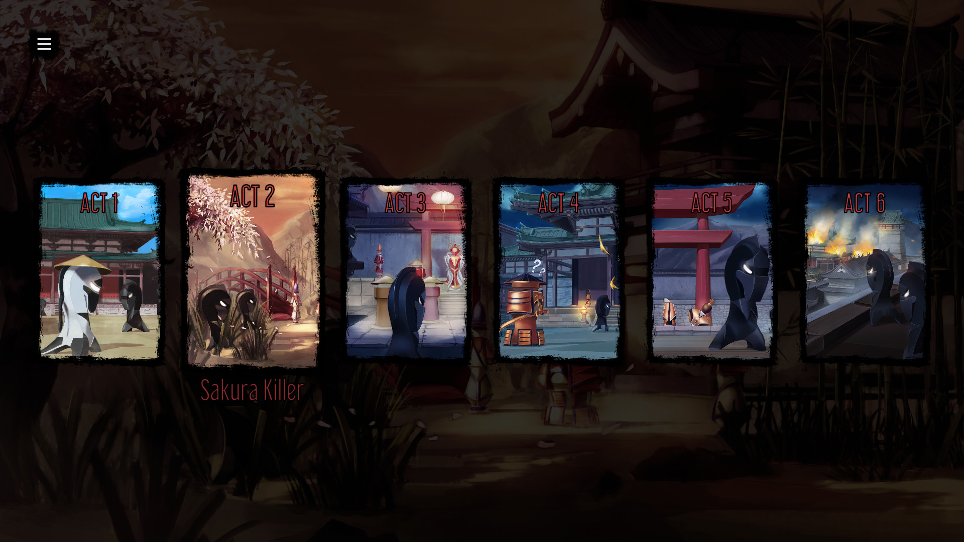 Shinobi's Way - a jigsaw chess tale screenshot 3