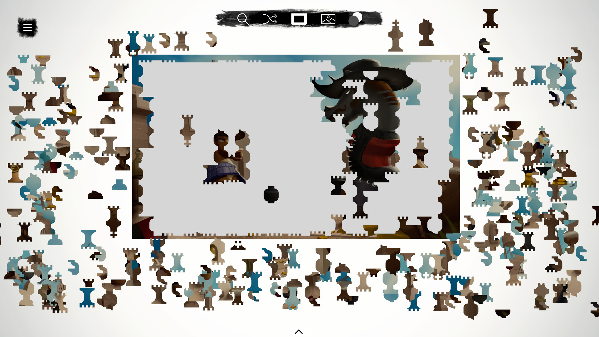 Jessie 'Boom' James - a jigsaw chess tale screenshot 1