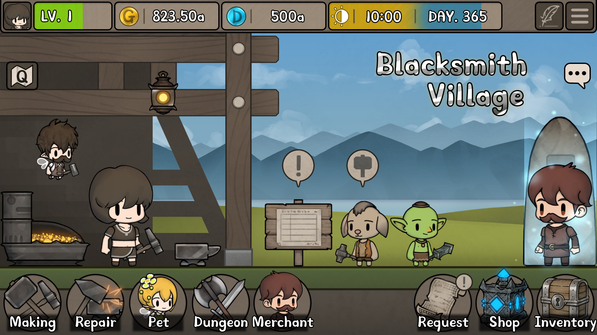 Blacksmith Village screenshot 2