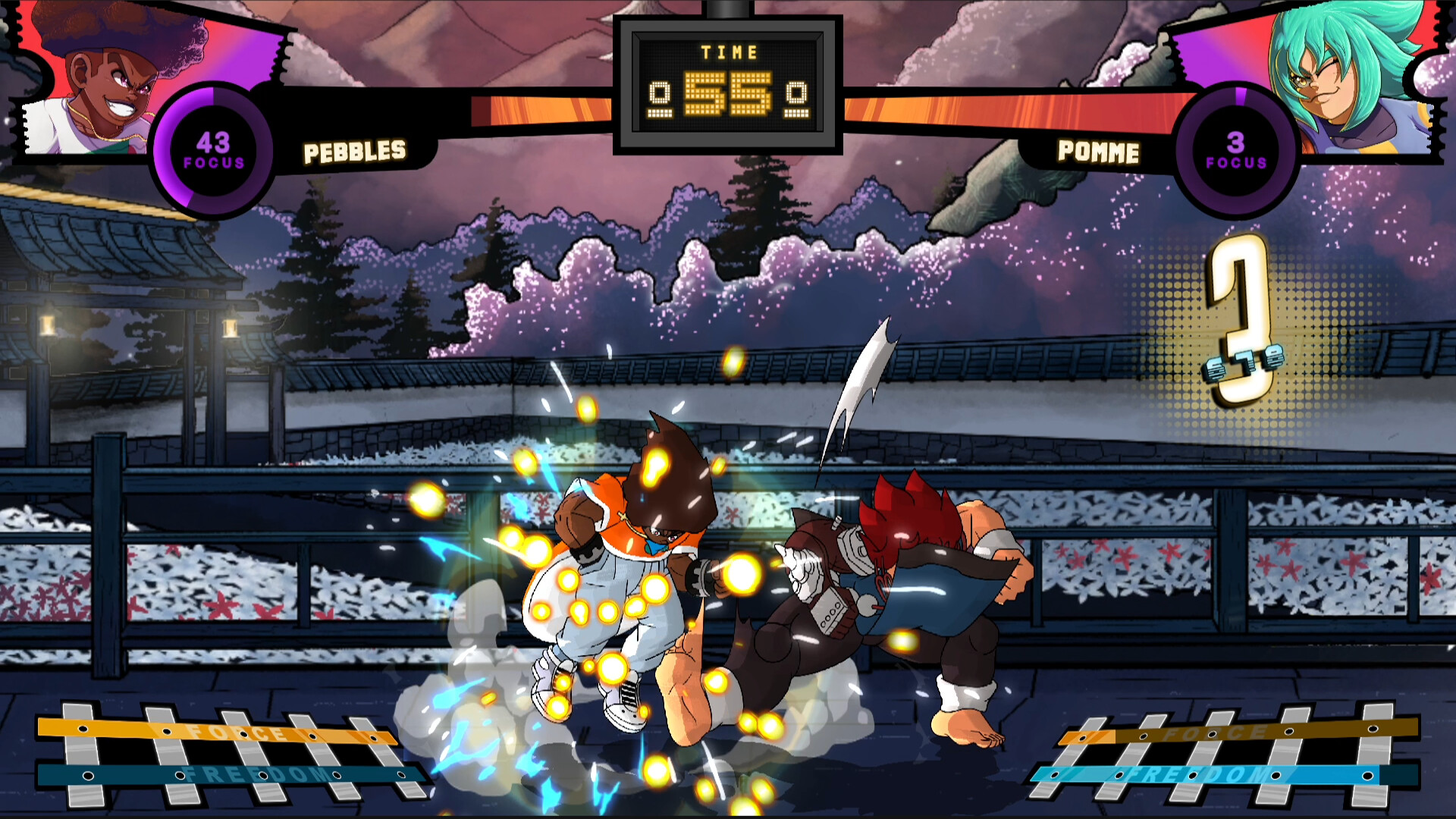 5 Force Fighters screenshot 1