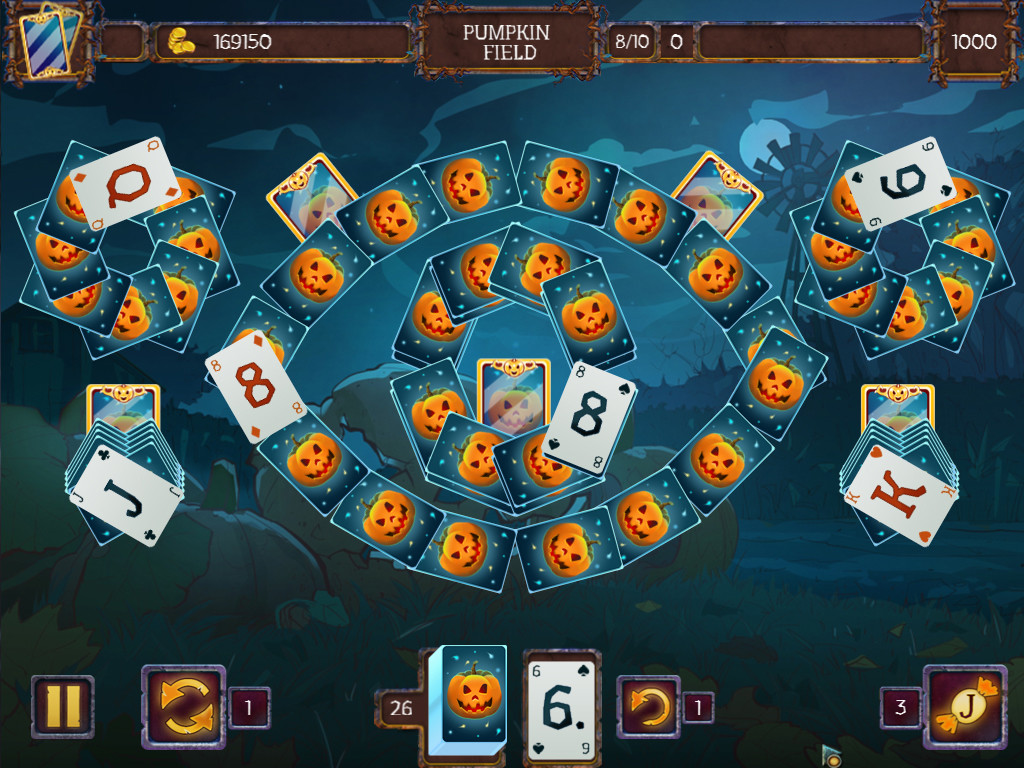 Solitaire Game Halloween 2 screenshot 2