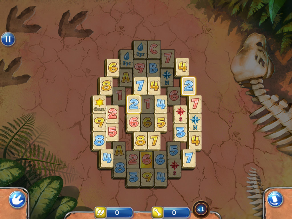 Jurassic mahjong screenshot 5