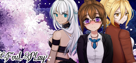 Foul Play - Yuri Visual Novel — Steam header