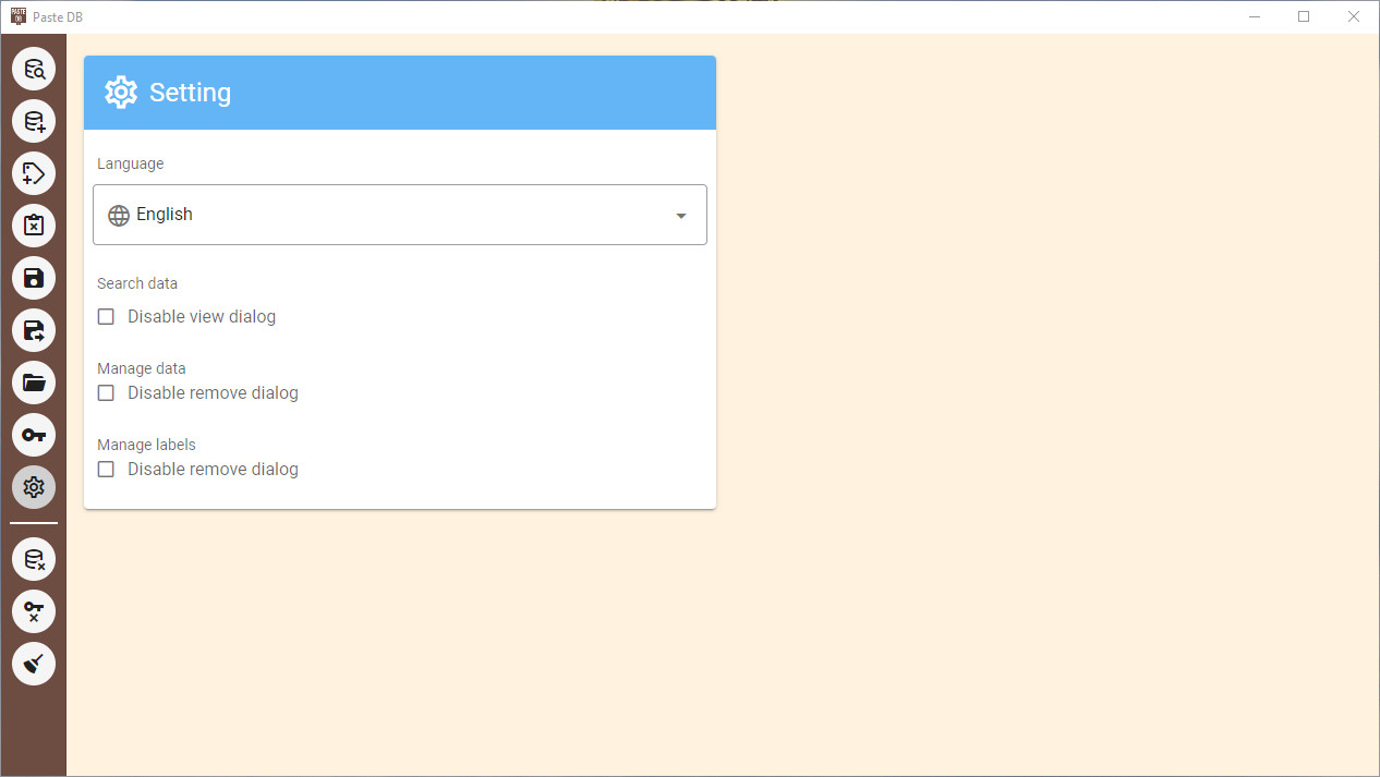 Paste DB screenshot 7