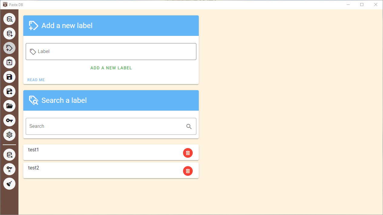 Paste DB screenshot 5