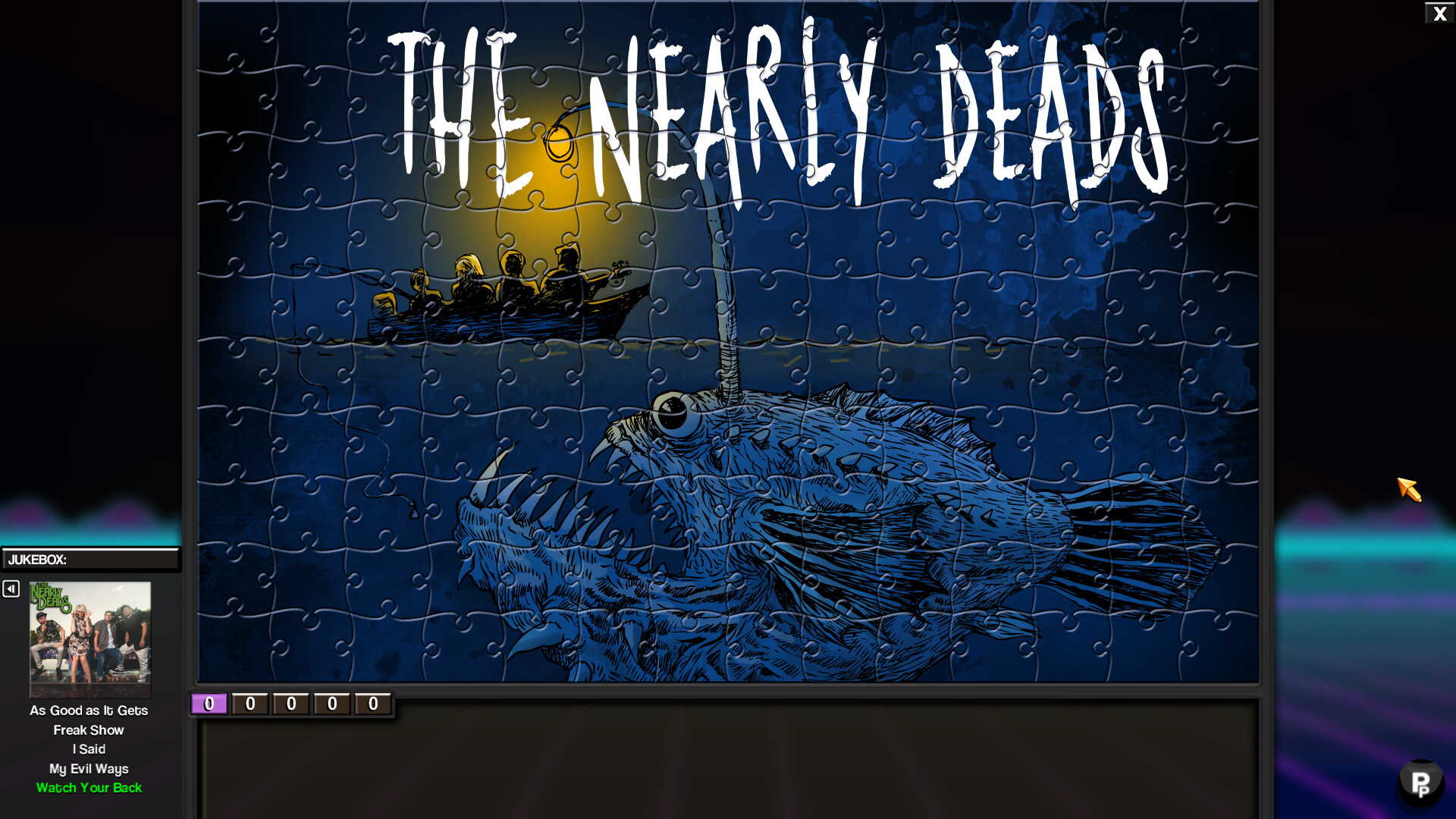 Pixel Puzzles The Musical: The Nearly Deads - Jigsaw Pack screenshot 9