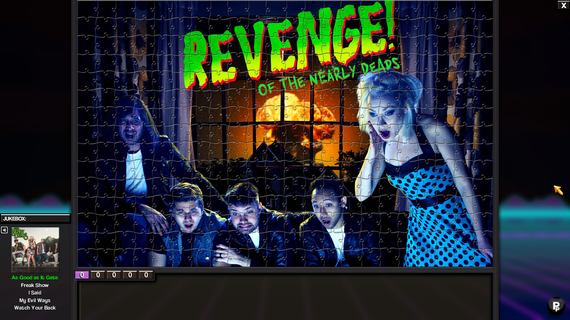 Pixel Puzzles The Musical: The Nearly Deads - Jigsaw Pack screenshot 3