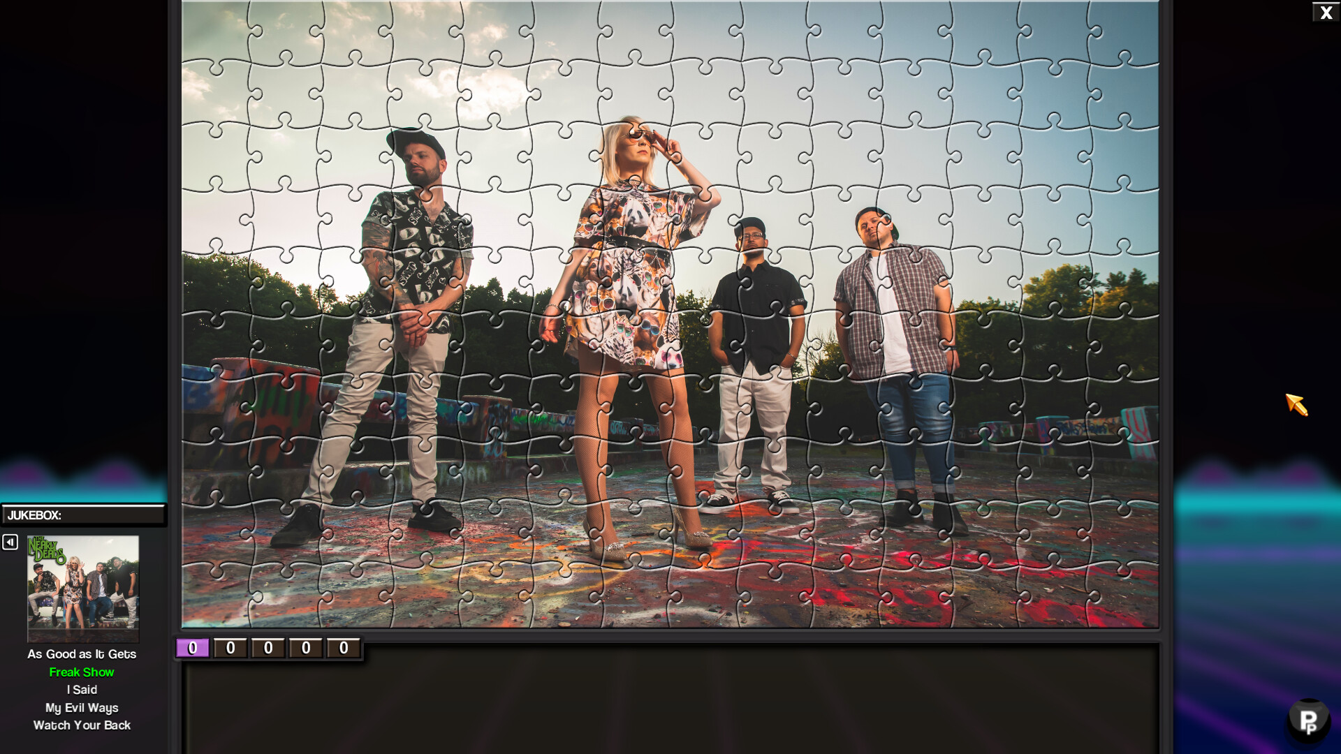 Pixel Puzzles The Musical: The Nearly Deads - Jigsaw Pack screenshot 4
