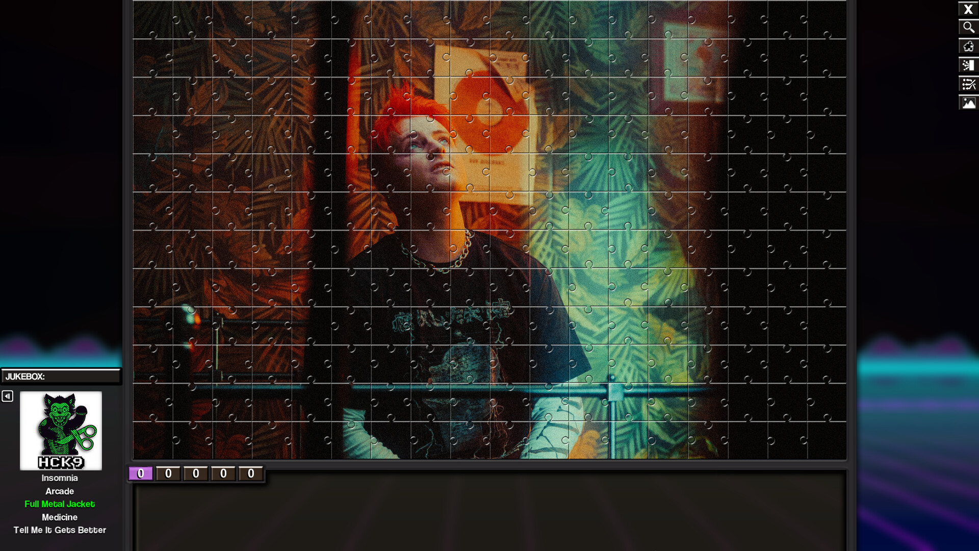 Pixel Puzzles The Musical: HCK9 - Jigsaw Pack screenshot 1