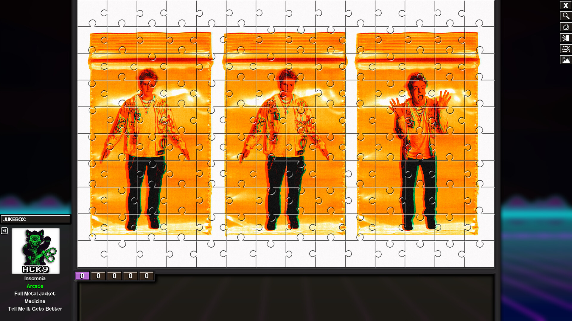 Pixel Puzzles The Musical: HCK9 - Jigsaw Pack screenshot 10