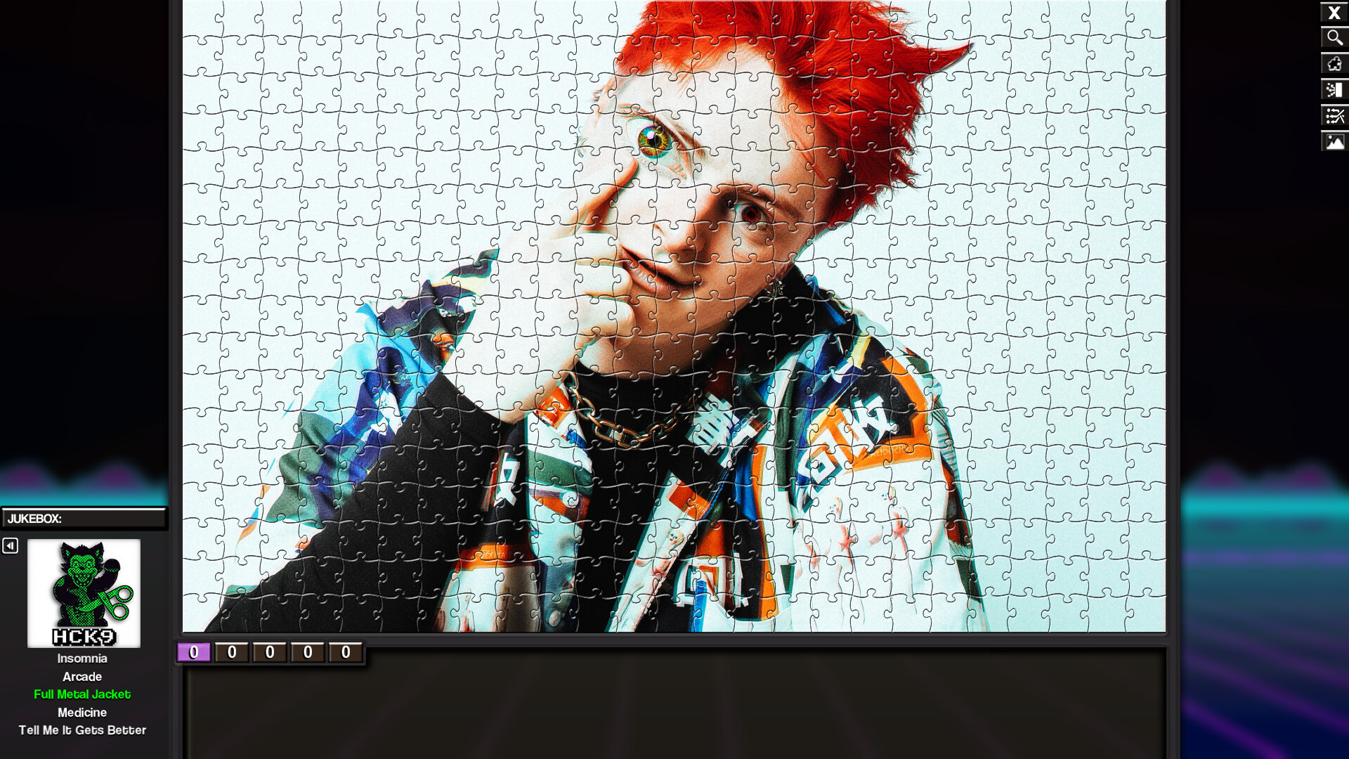 Pixel Puzzles The Musical: HCK9 - Jigsaw Pack screenshot 2