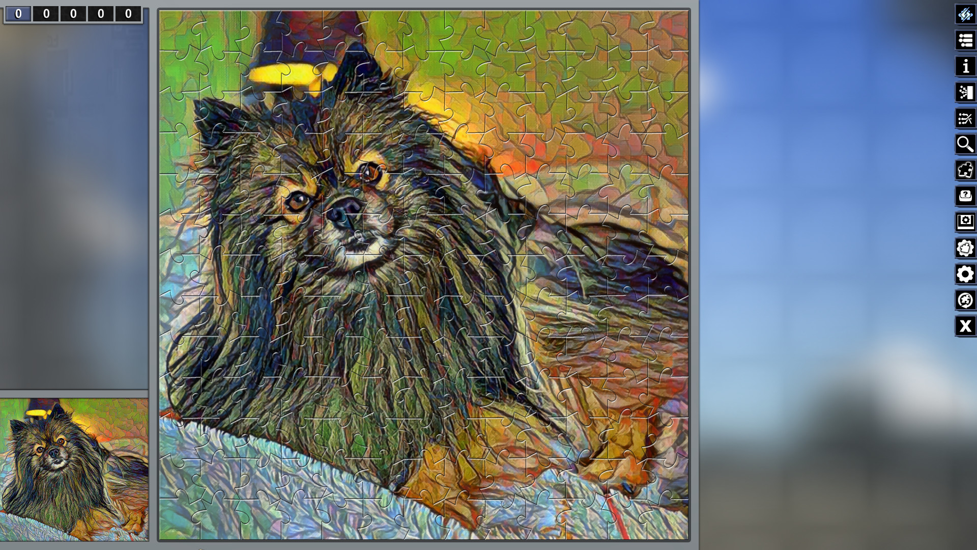 Pixel Puzzles Illustrations & Anime - Jigsaw Pack: Little Dogs screenshot 9