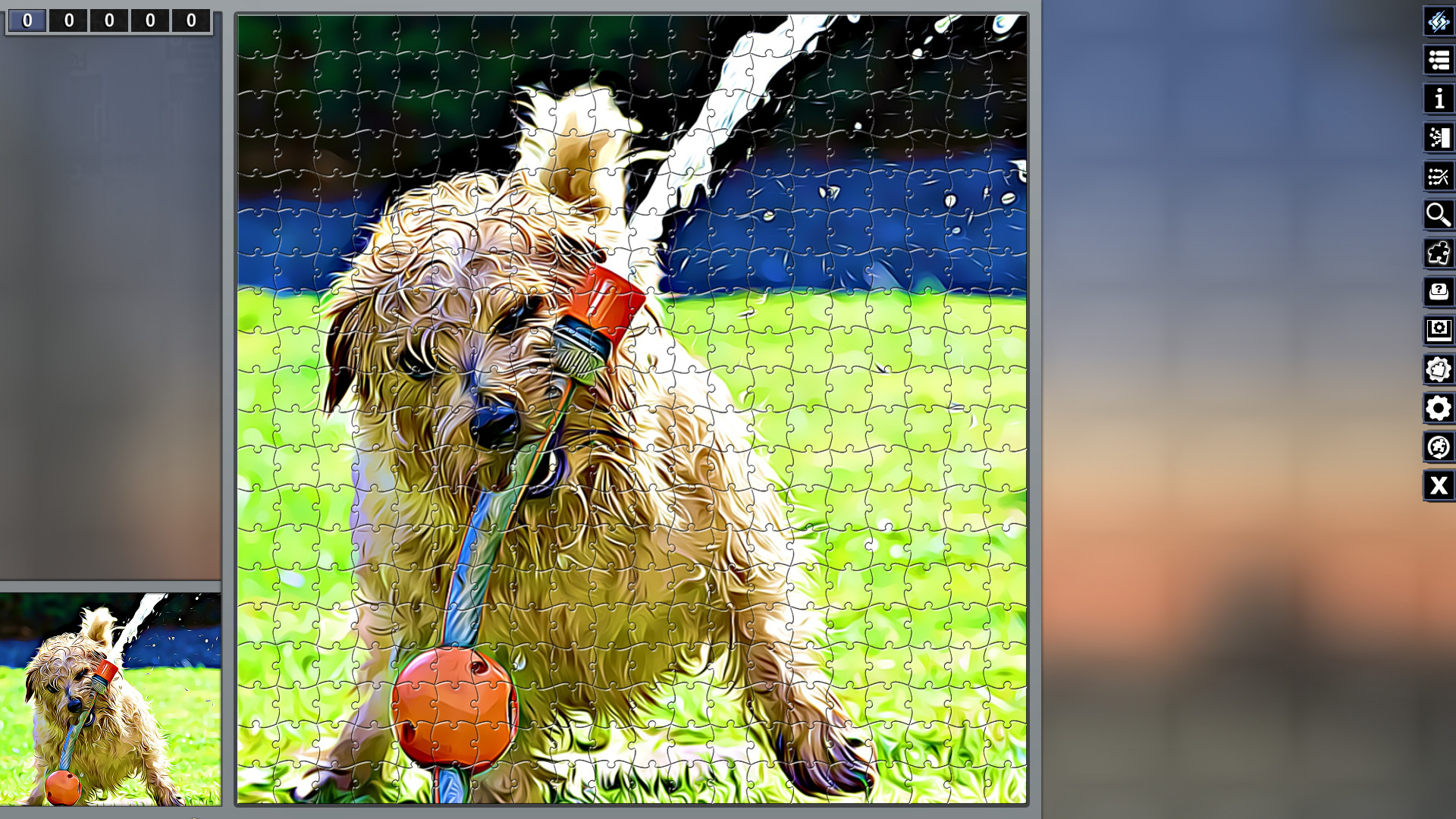 Pixel Puzzles Illustrations & Anime - Jigsaw Pack: Little Dogs screenshot 13