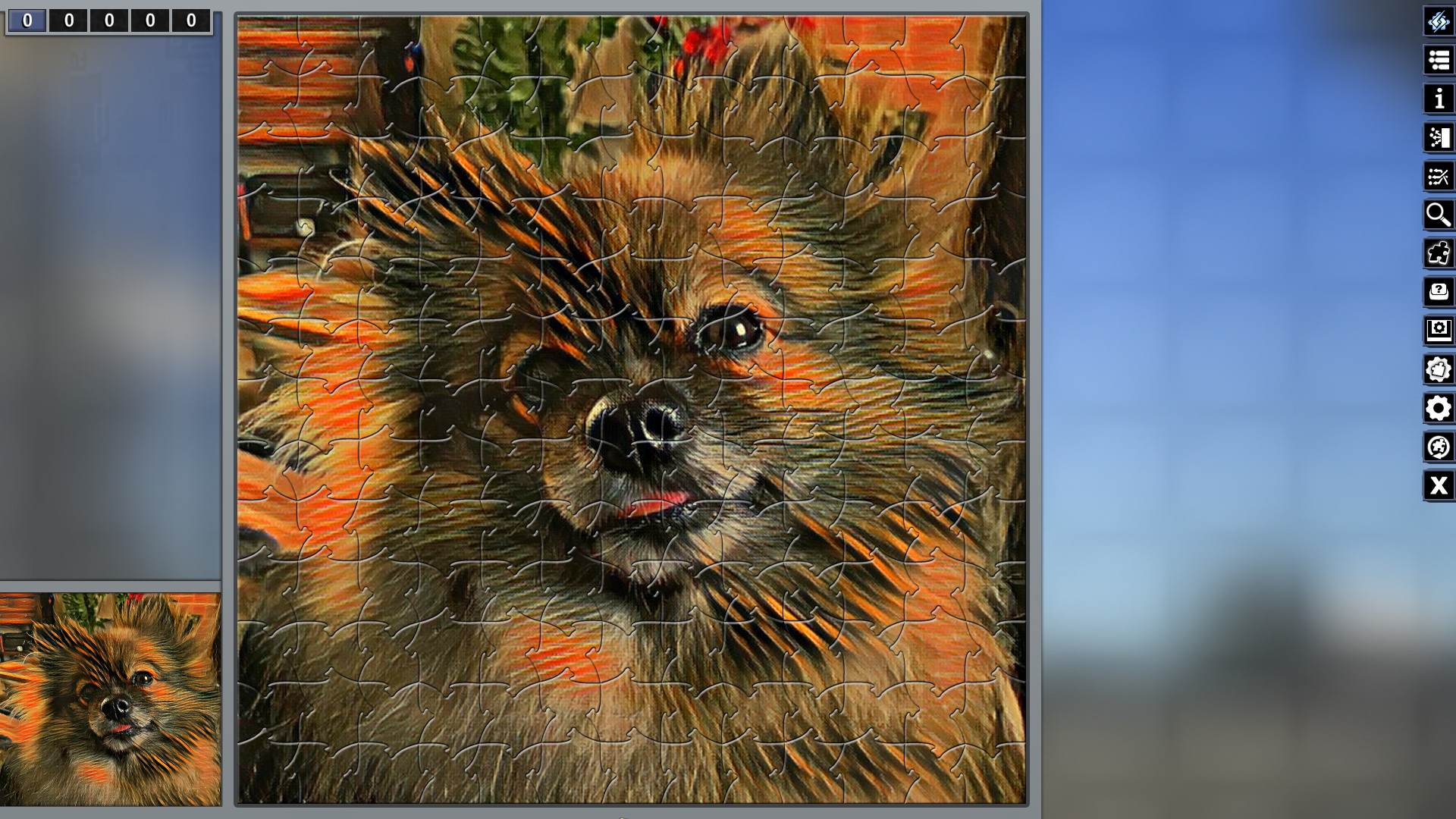 Pixel Puzzles Illustrations & Anime - Jigsaw Pack: Little Dogs screenshot 6
