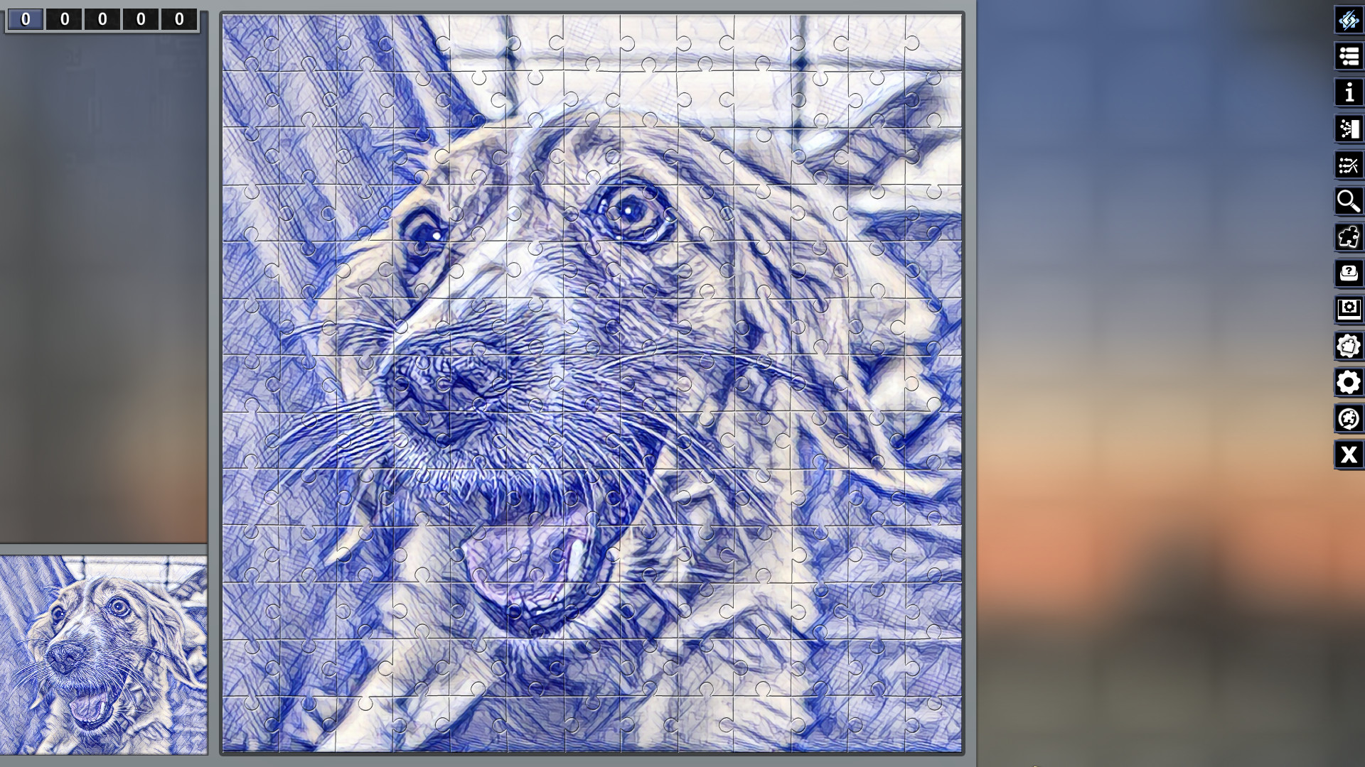 Pixel Puzzles Illustrations & Anime - Jigsaw Pack: Little Dogs screenshot 7