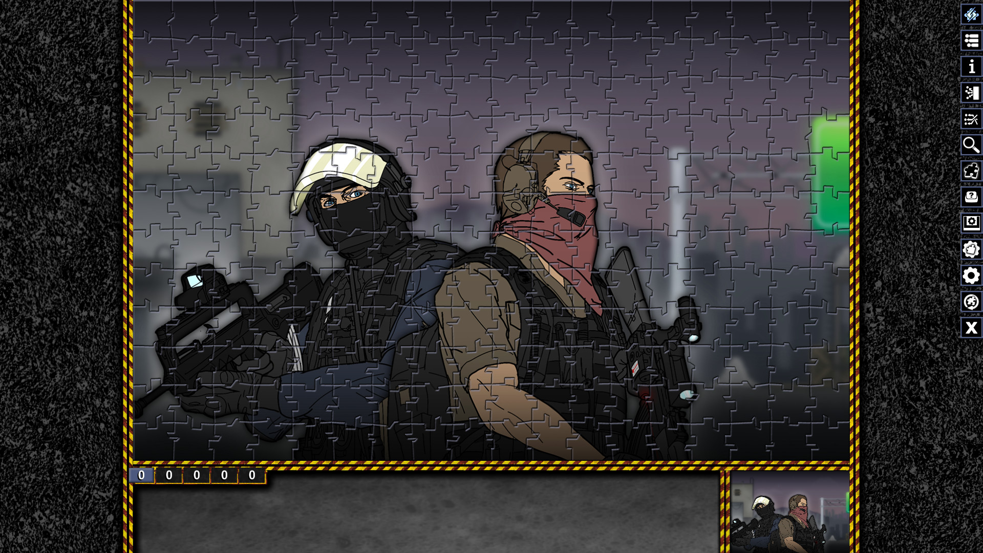 Pixel Puzzles Illustrations & Anime - Deadswitch 3 screenshot 1