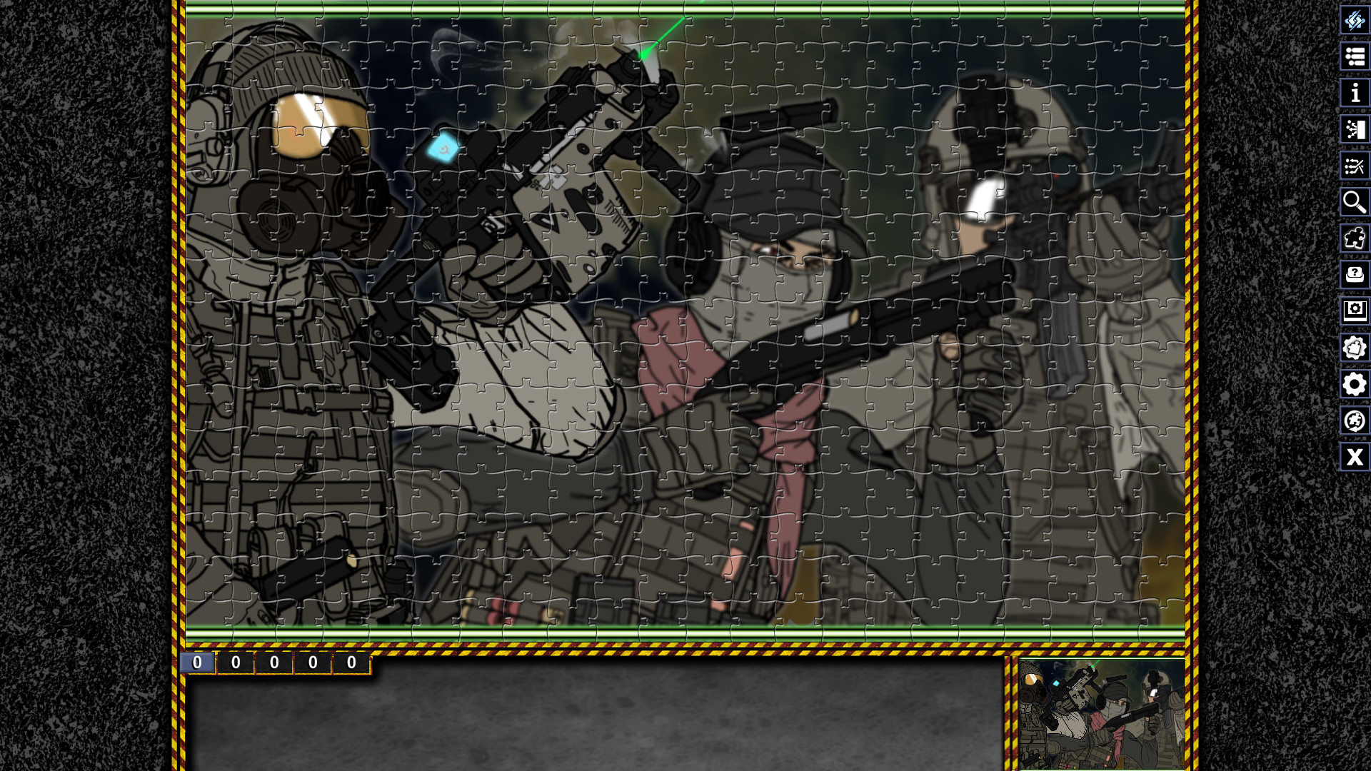 Pixel Puzzles Illustrations & Anime - Deadswitch 3 screenshot 3