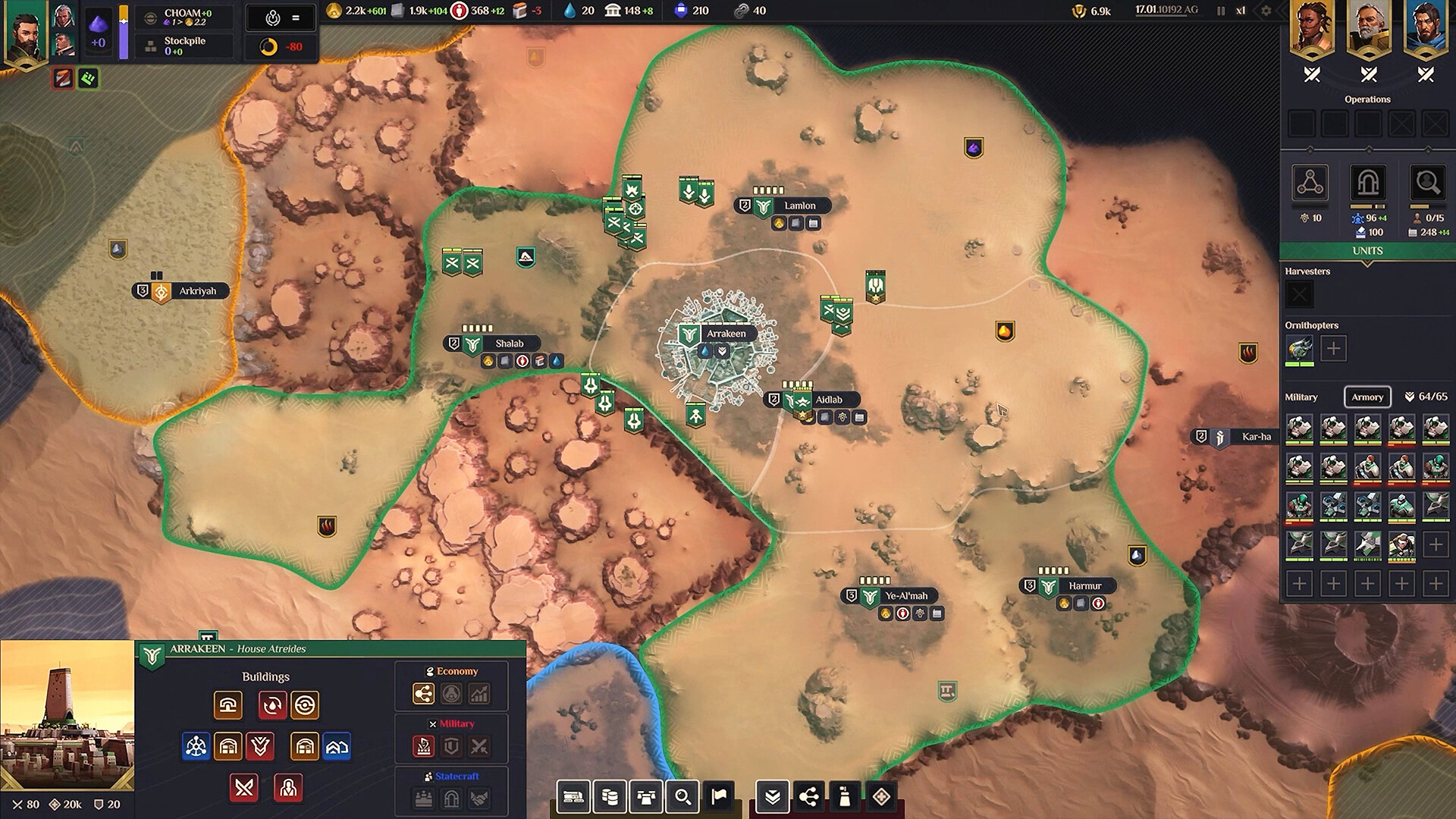 Dune: Spice Wars trên Steam