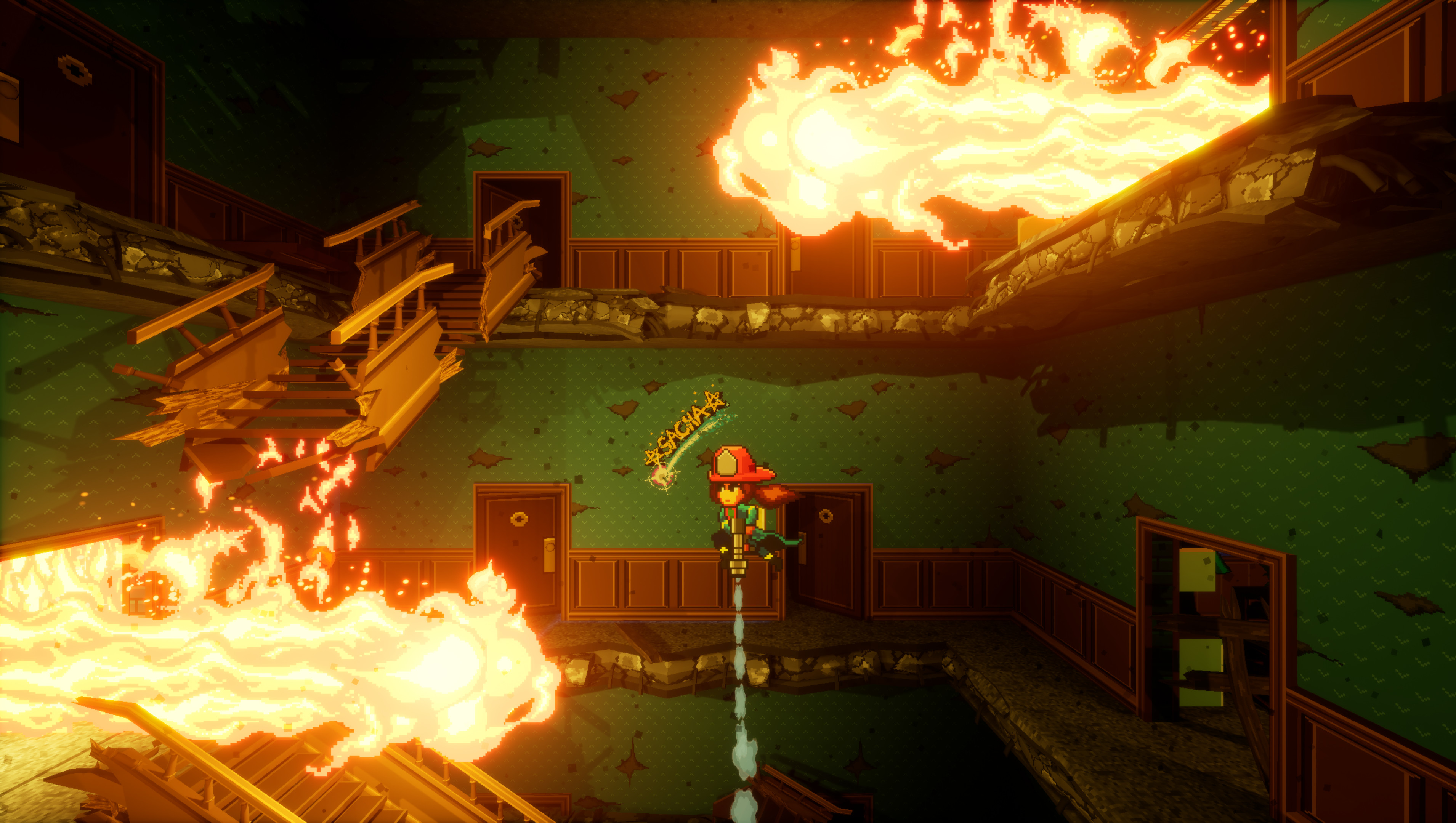 Firegirl: Hack 'n Splash Rescue screenshot 10