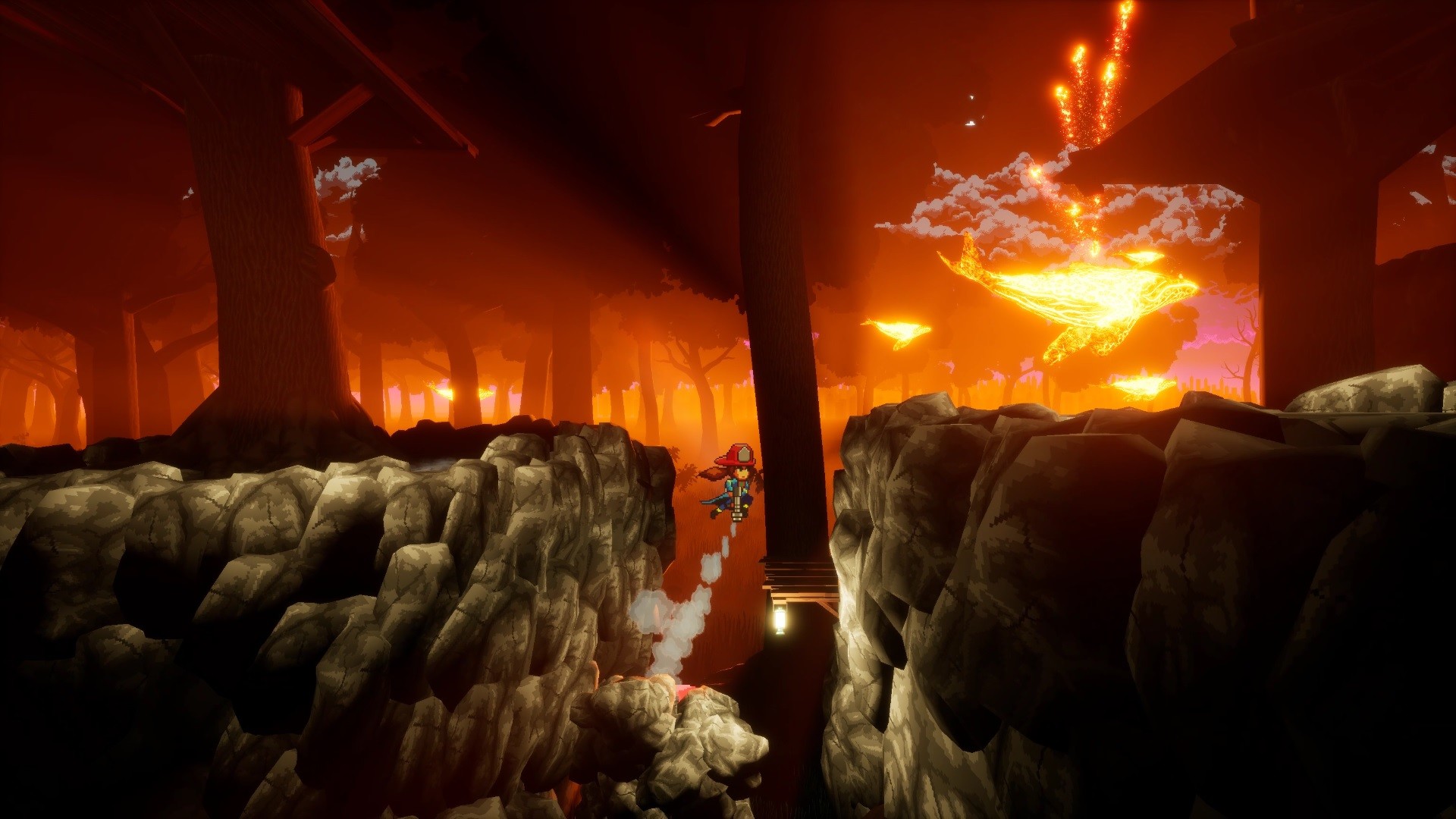 Firegirl: Hack 'n Splash Rescue screenshot 2