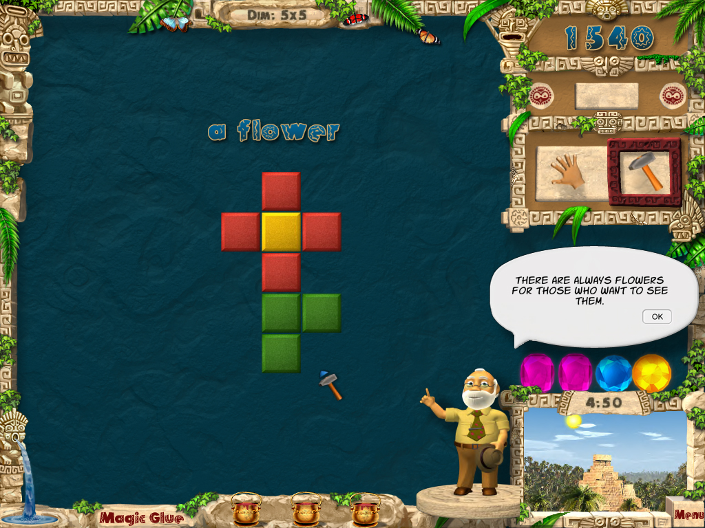 Gemsweeper screenshot 1