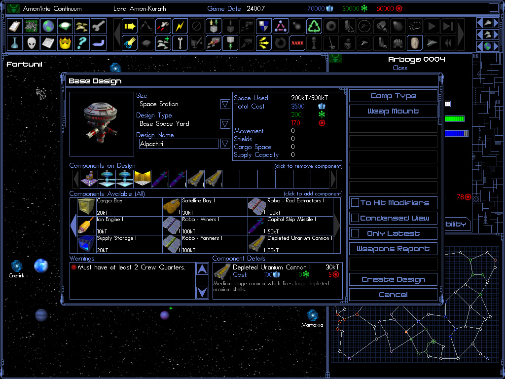 Space Empires IV Deluxe screenshot 1