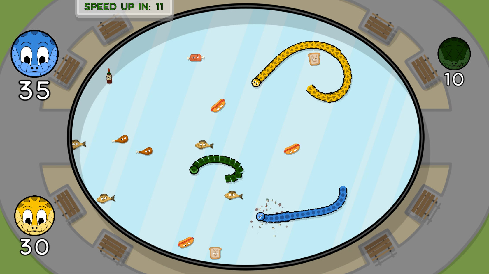 Battle Snakes screenshot 3