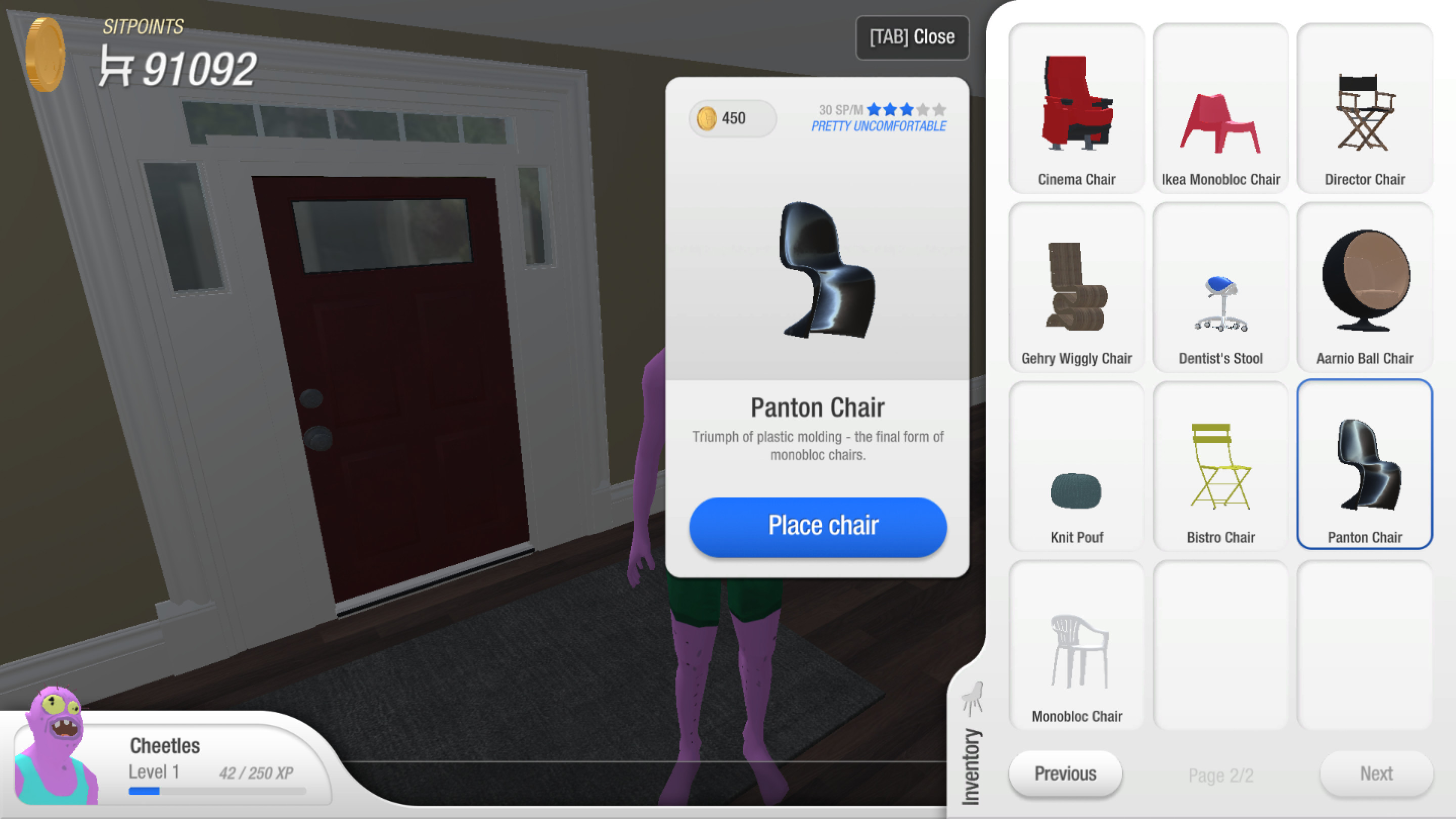 Chair Simulator screenshot 2