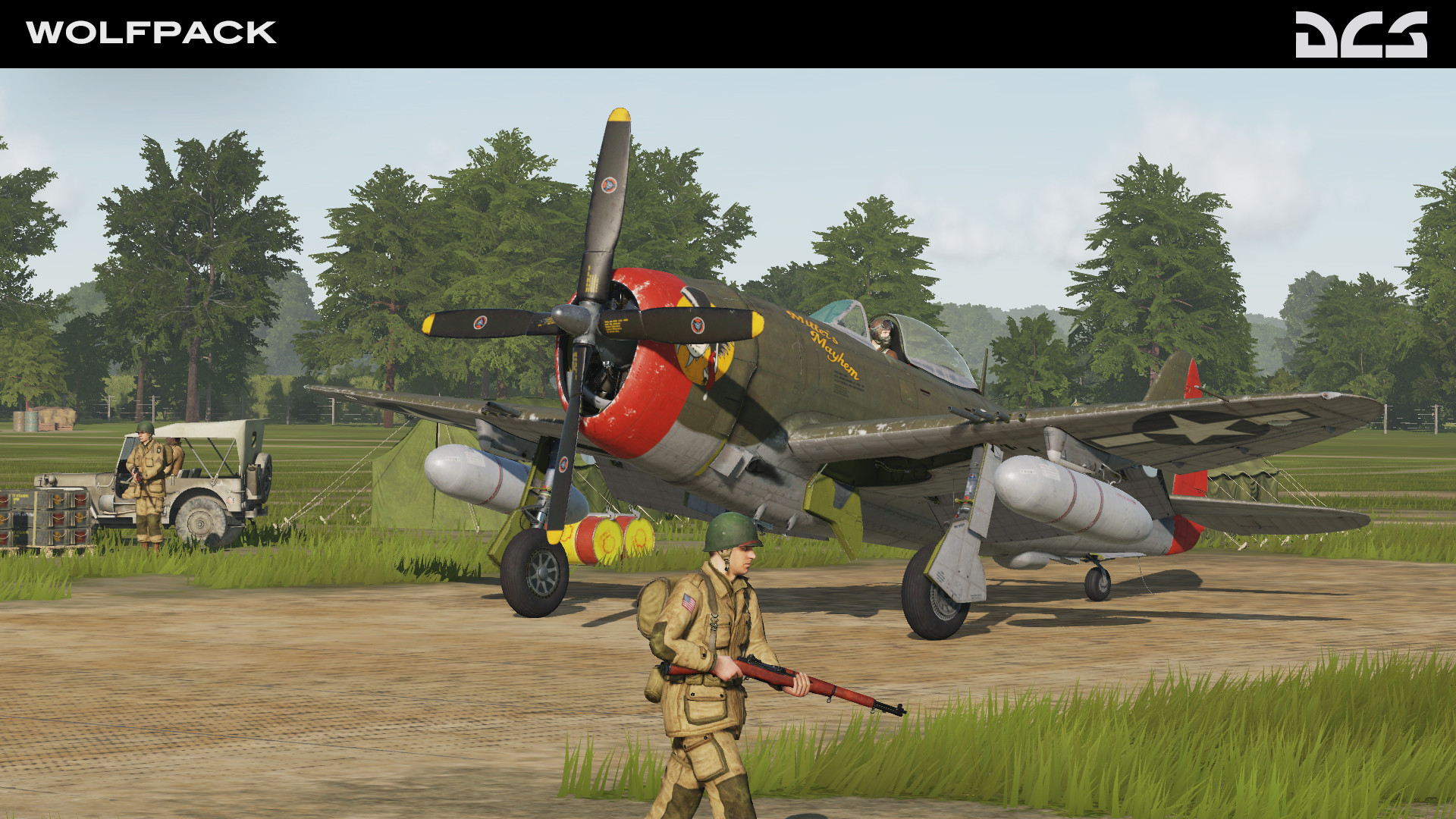 DCS: P-47D Thunderbolt Wolfpack Campaign screenshot 12