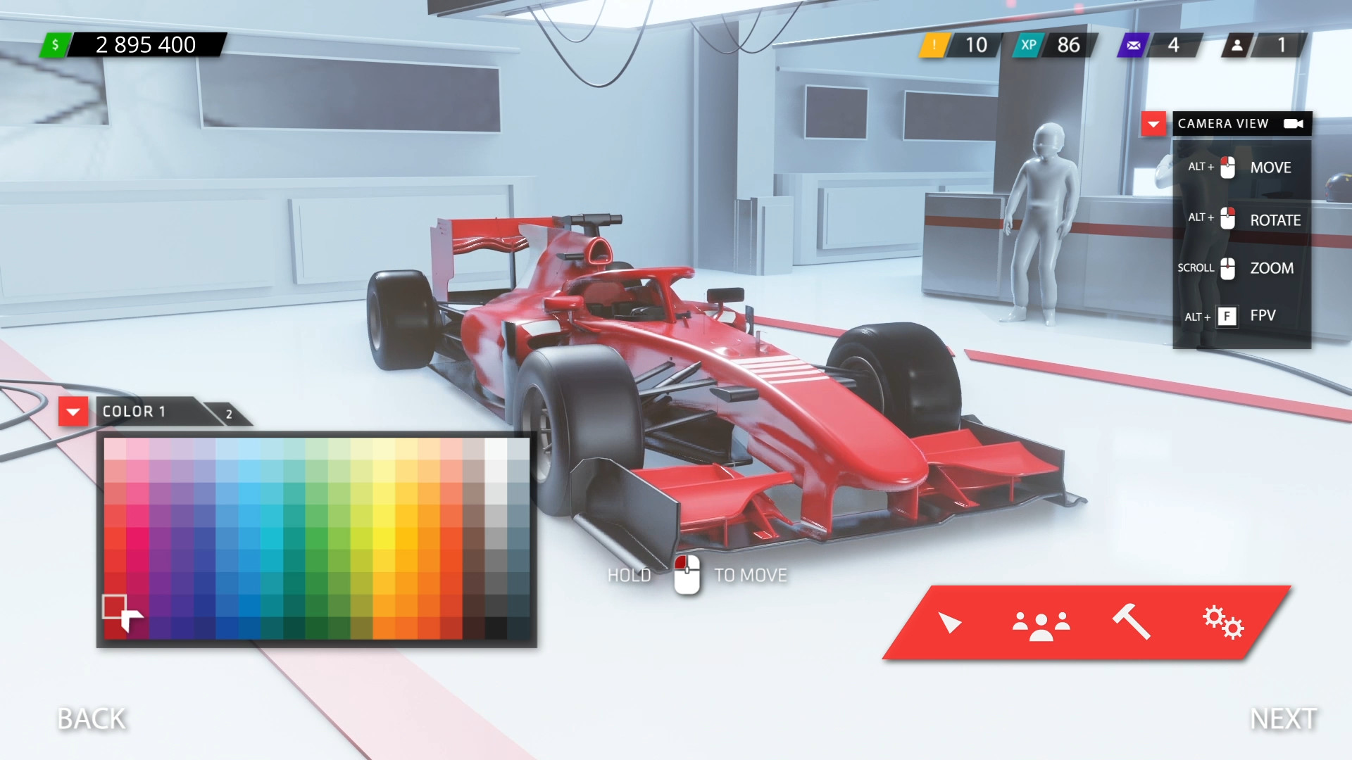 Formula Simulator screenshot 1
