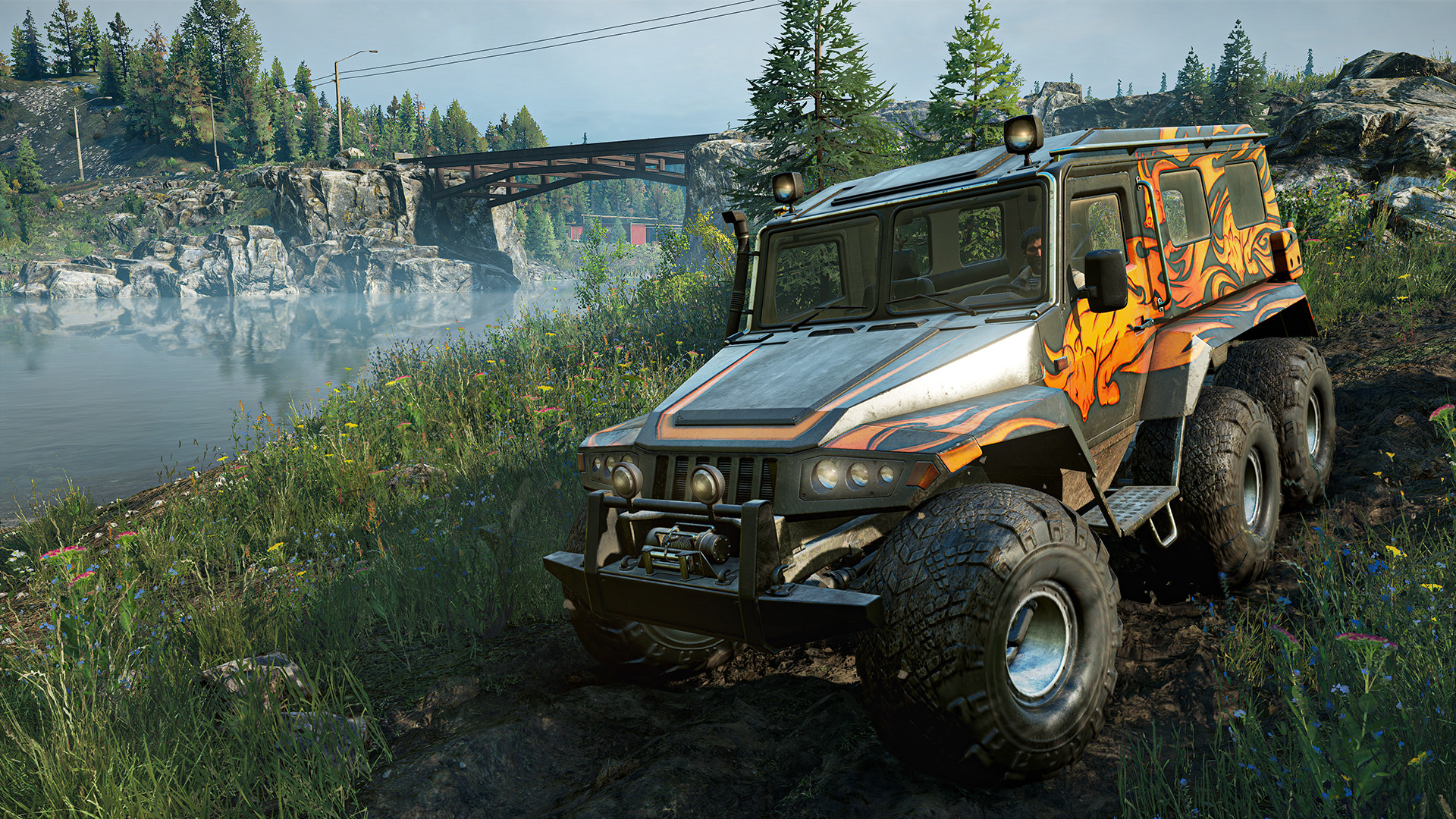 SnowRunner - Burning Bright Vinyl Wrap Pack screenshot 5
