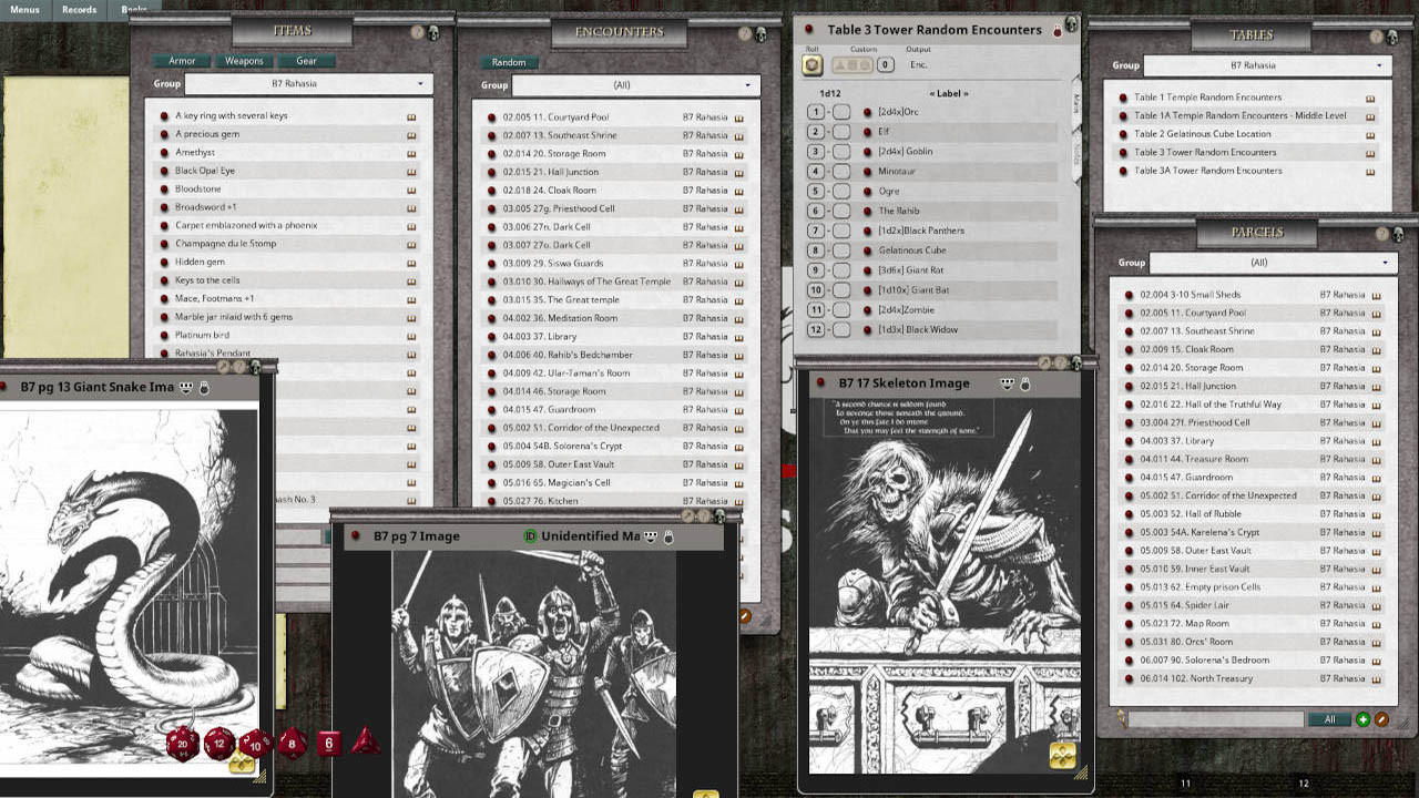 Fantasy Grounds - D&D Classics: B7 Rahasia (Basic) screenshot 3