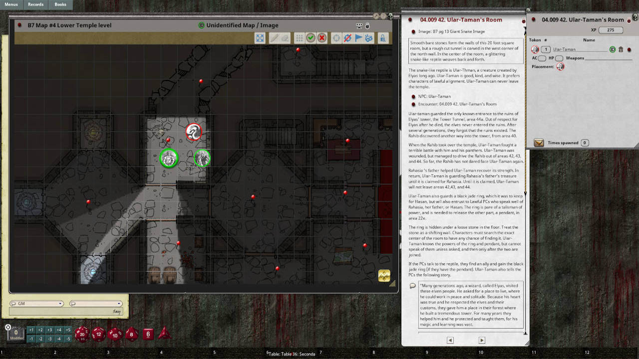 Fantasy Grounds - D&D Classics: B7 Rahasia (Basic) screenshot 2
