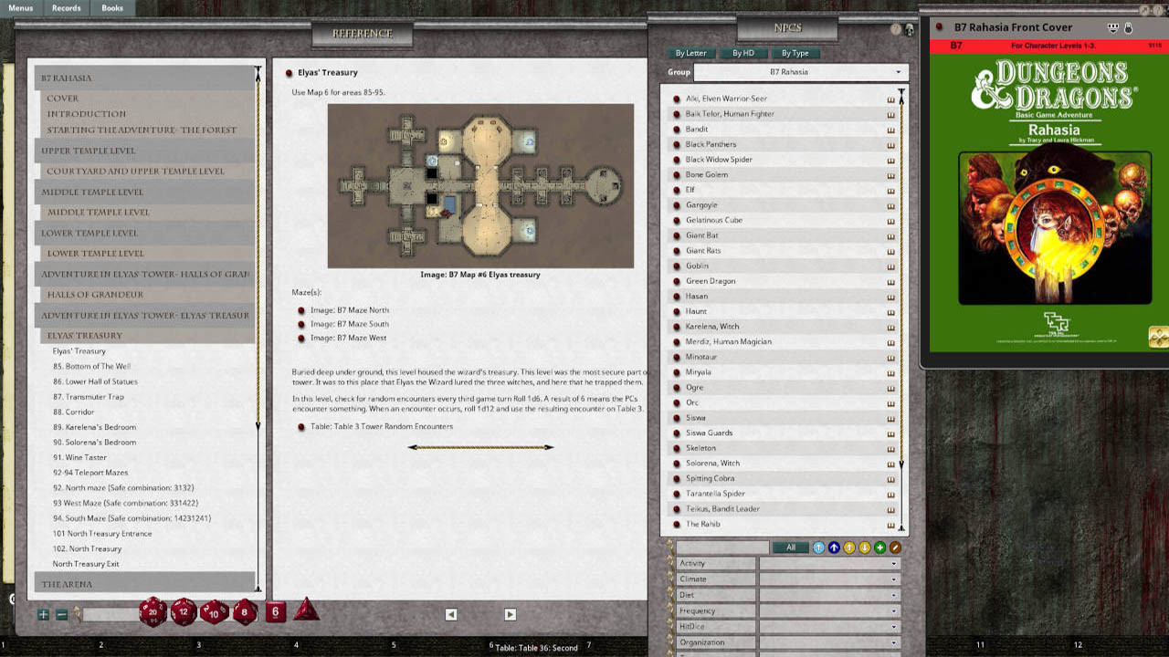 Fantasy Grounds - D&D Classics: B7 Rahasia (Basic) screenshot 1