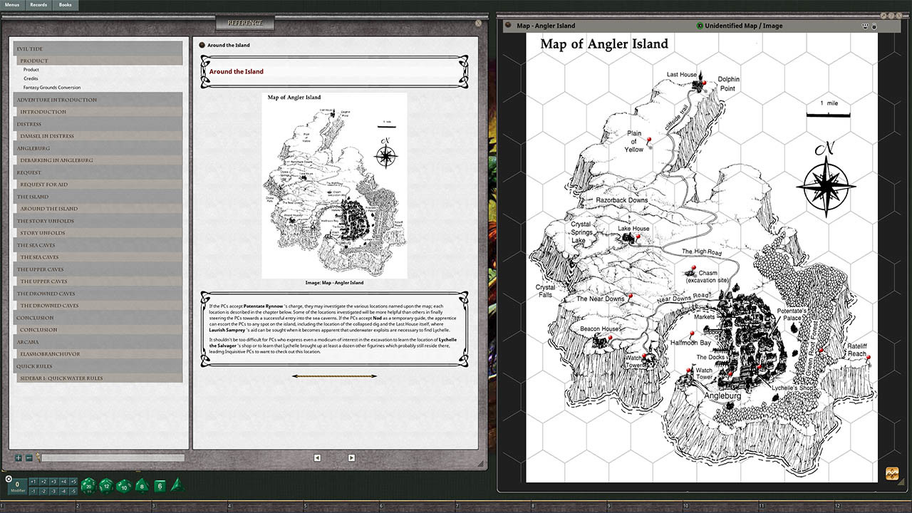 Fantasy Grounds - D&D Classics: Evil Tide (2E) screenshot 2