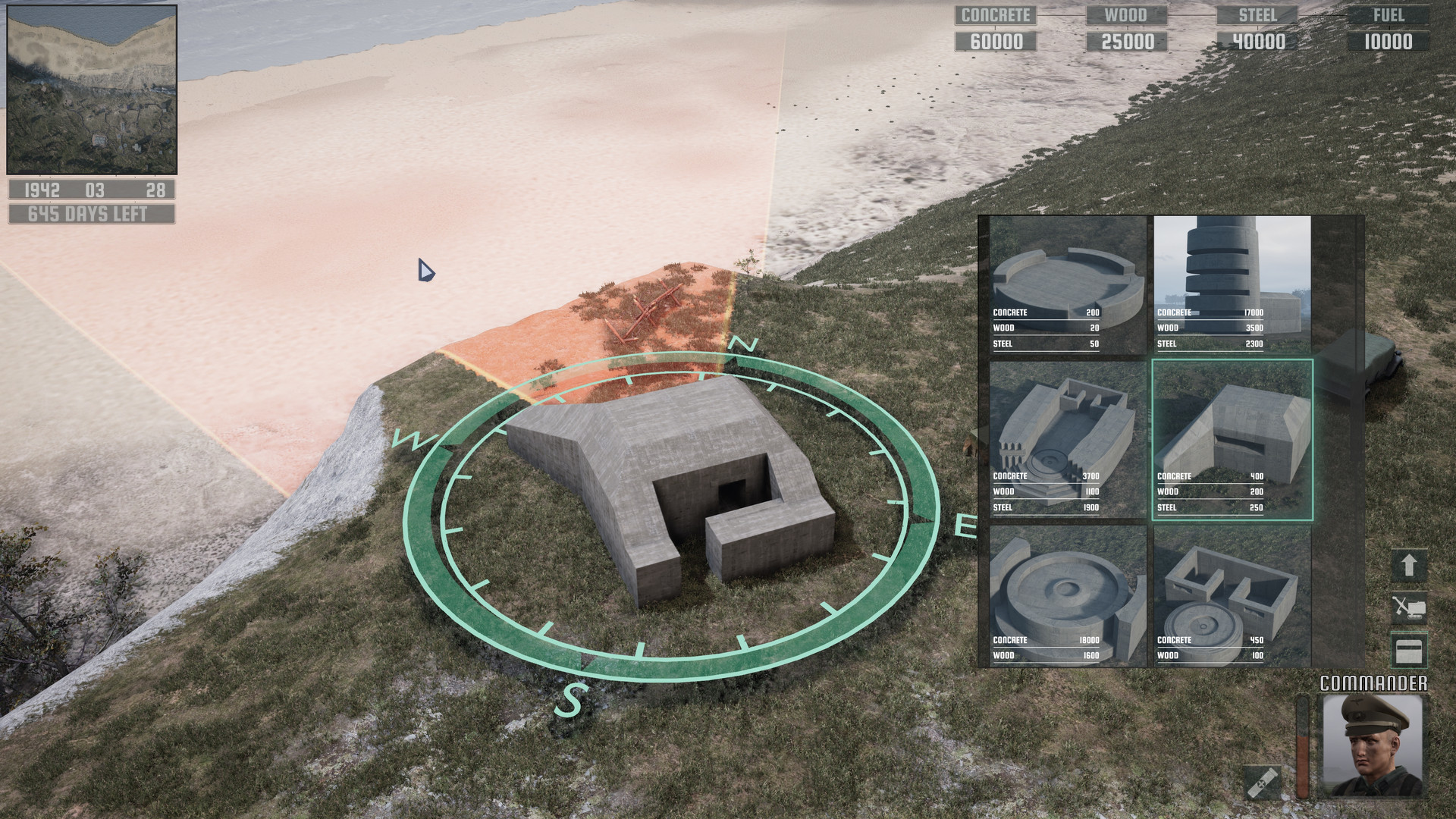 Bunker Builder "Atlantic Wall" screenshot 17