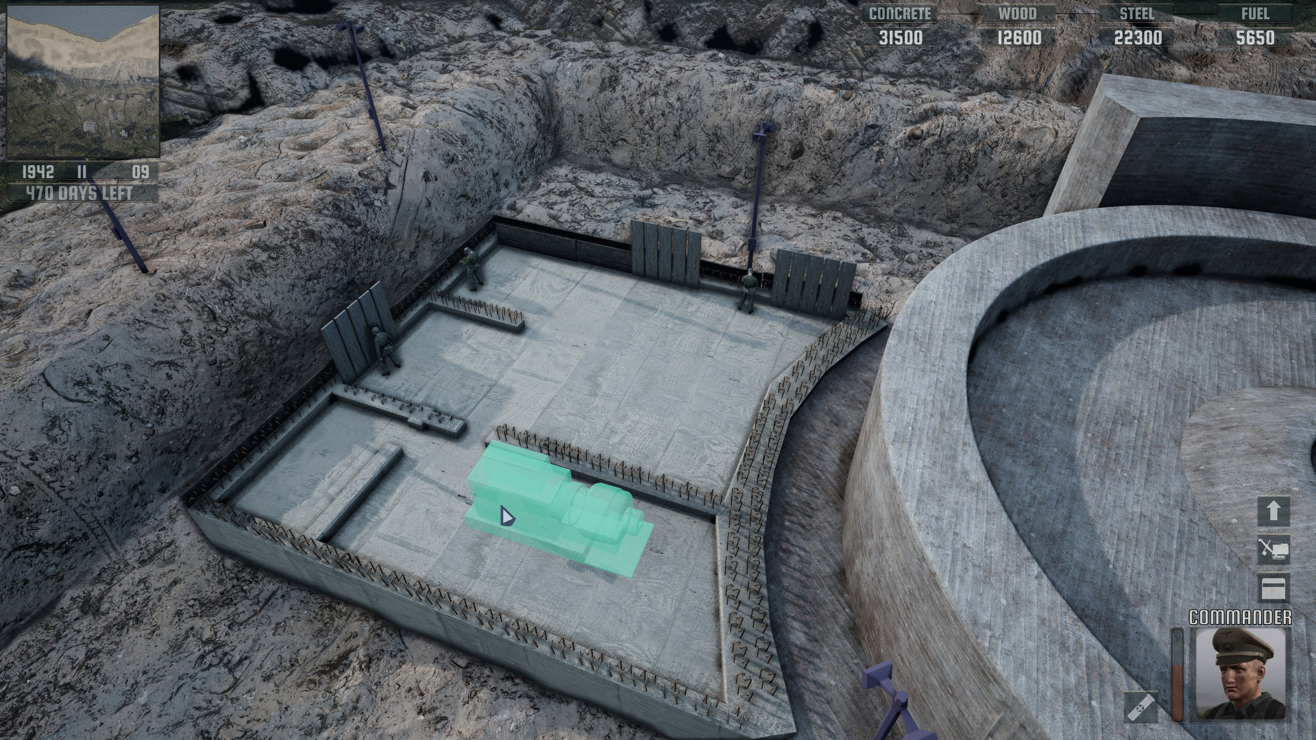 Bunker Builder "Atlantic Wall" screenshot 20