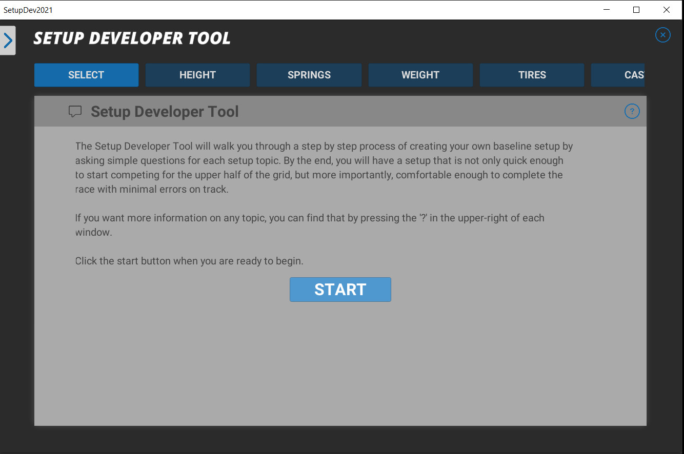 Setup Developer Tool 2021 screenshot 1