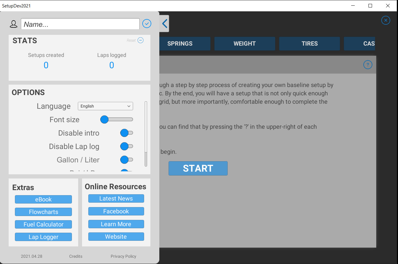 Setup Developer Tool 2021 screenshot 2