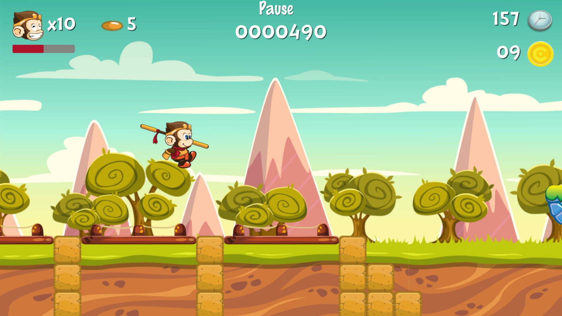 Monkey Hit screenshot 1
