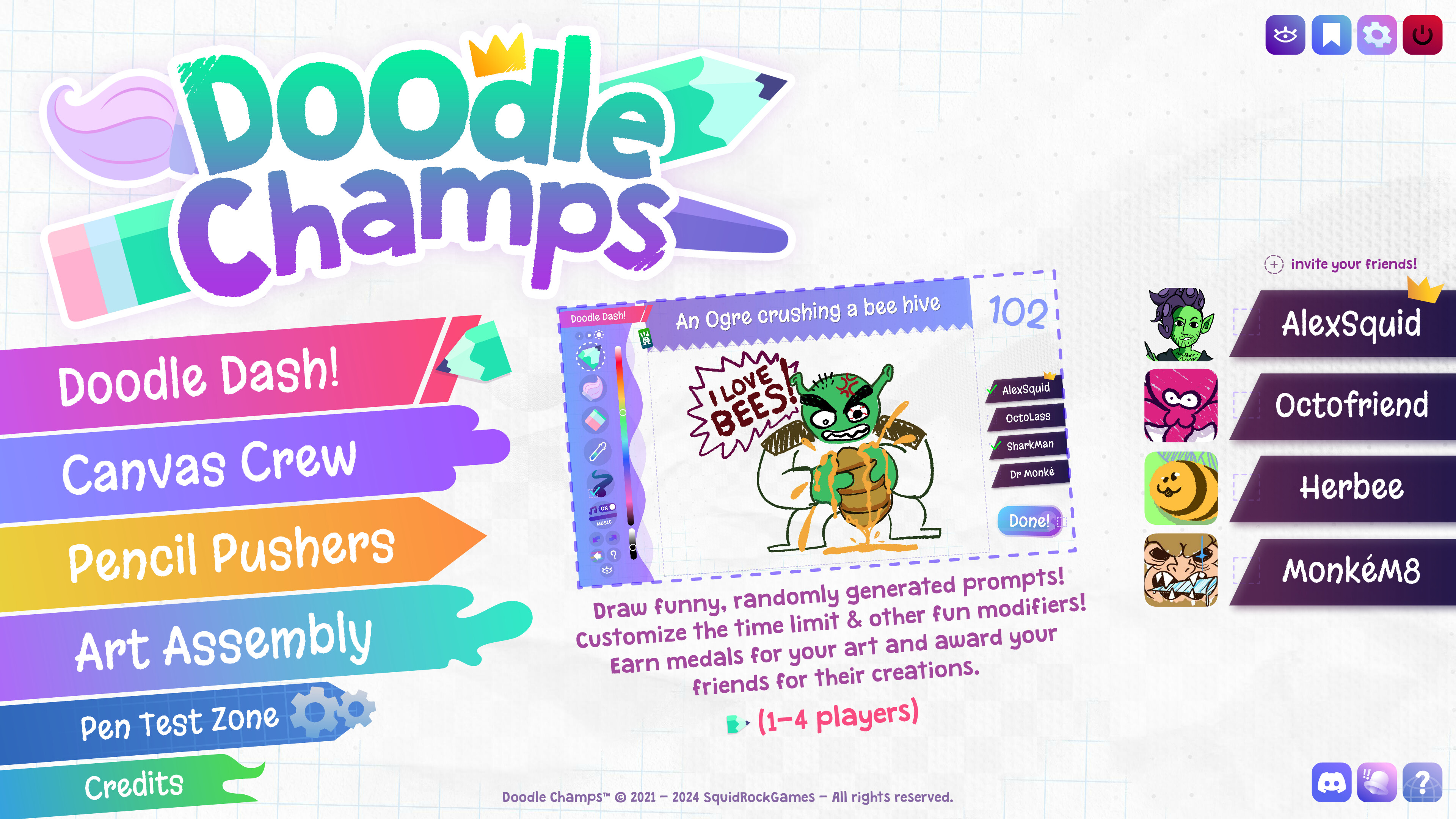 Doodle Champs screenshot 1