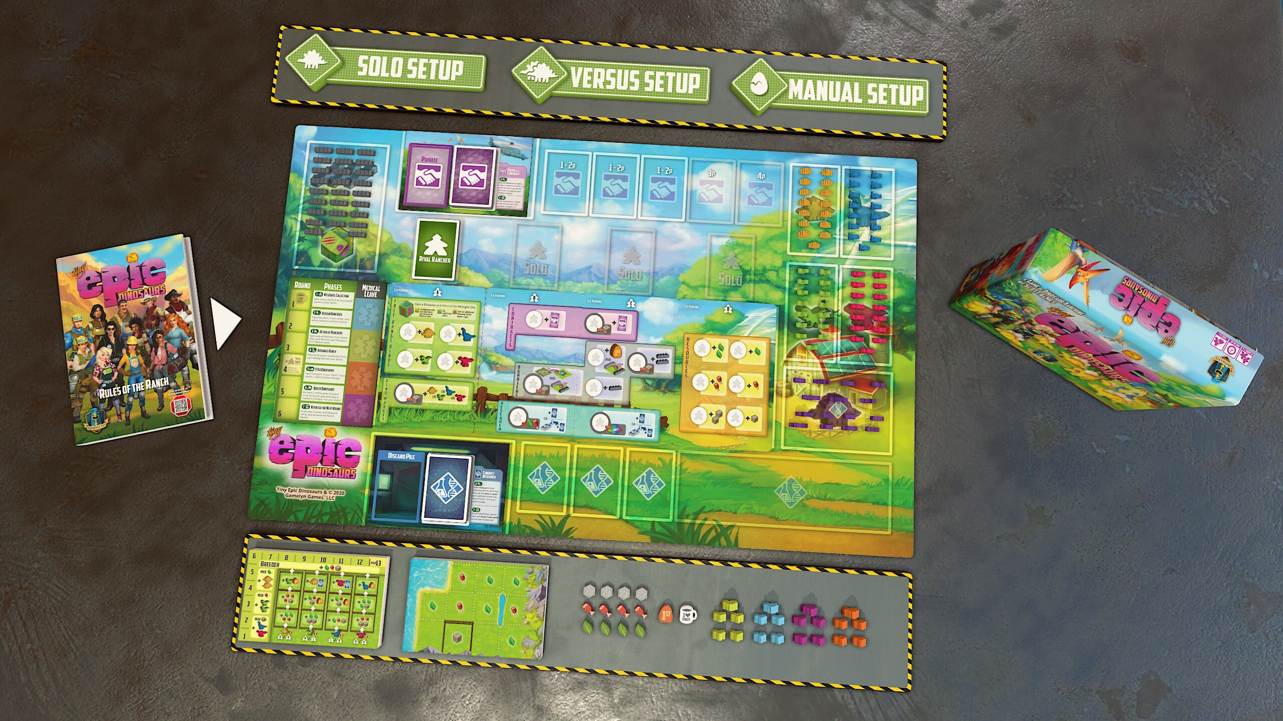 Tabletop Simulator - Tiny Epic Dinosaurs screenshot 3