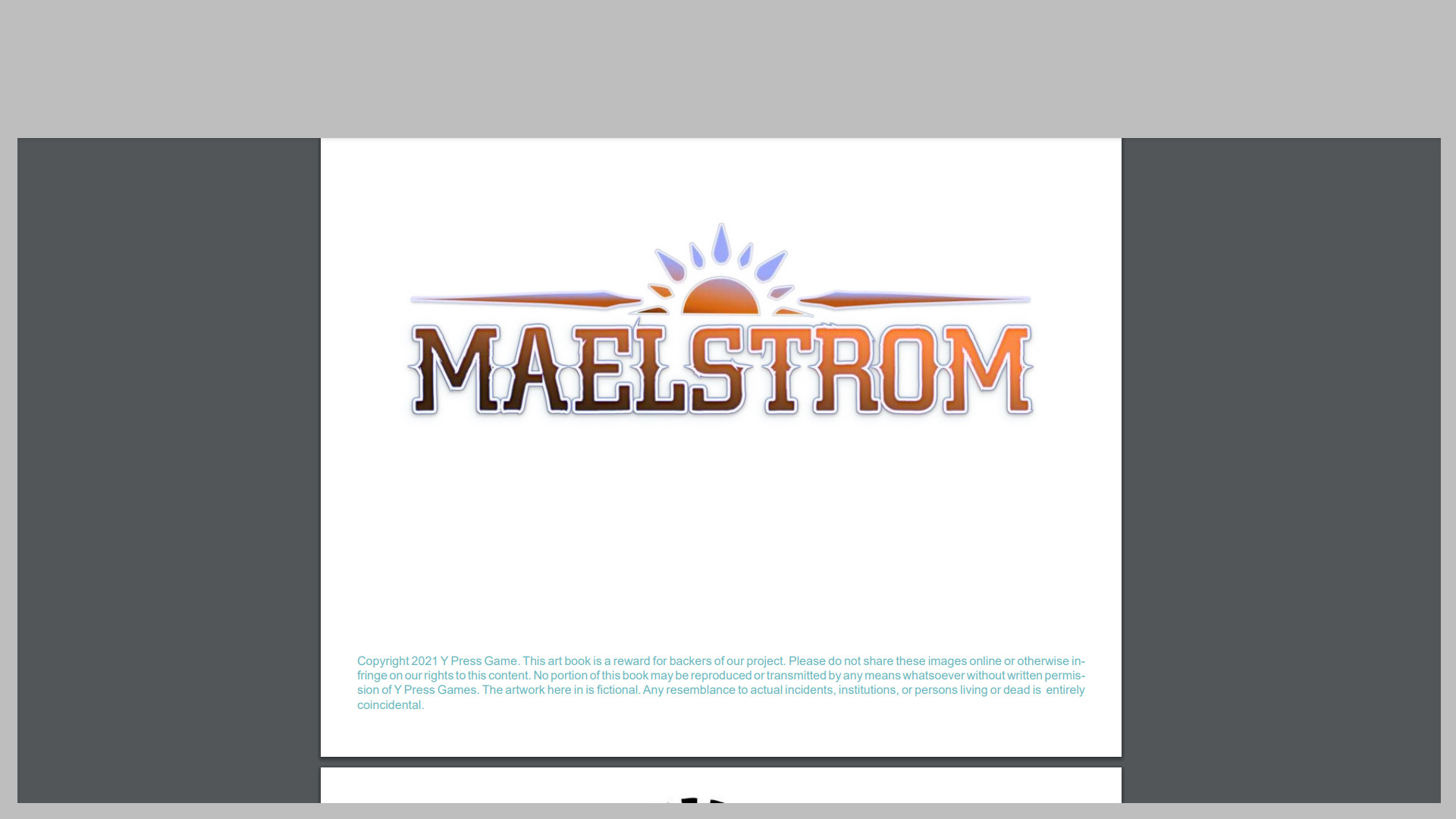 Maelstrom Art Book screenshot 5