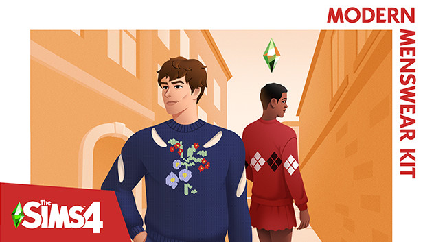 The Sims™ 4 Moderne herreklær-sett