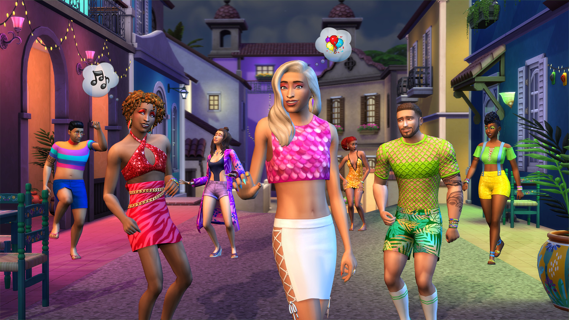 The Sims™ 4 Carnaval Streetwear Kit screenshot 1