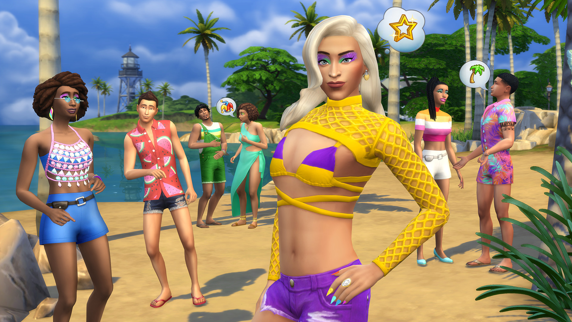 The Sims™ 4 Carnaval Streetwear Kit screenshot 2