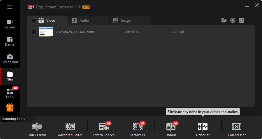 iTop Screen Recorder PRO screenshot 4